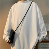 Mock Hoodies Men Thicker Keep Warm Basics Solid Baggy Fashionable 3 Colors Harajuku Tops Stylish Couples Blusas Hombre New