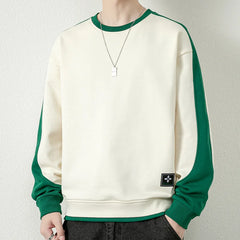 Threebooy New Hoodie Men's Sweatshirts Casual Round Neck Spring Autumn New Pullover Men Sweatshirt Long Sleeve Clothing Hooded Tops