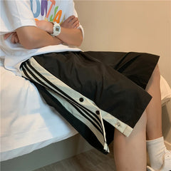 Threebooy 90s Streetwear Summer Shorts for Man Jorts Baggy Original Clothing Mens Clothes Fashion