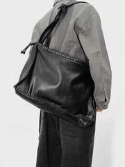 Threebooy Niche Design Crossbody Drawstring Shoulder Computer Bags New High-capacity Commuting Bag