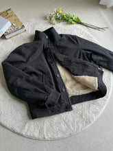 Threebooy American High-end Winter Warm Top Korean Version 2025 New Imitation Rabbit Fur Thickened Water Washing Stand Collar Jacket Men