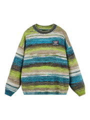 Threebooy Stripe Unisex Sweater Autumn Winter clothes Fashion Loose Couple T-Shirt men sweaters pullover coat sweter hombre
