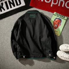 Threebooy Men's Coats Models Korean Popular Clothes Men Spring Jackets Harajuku Outerwear Original Clothing Style