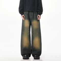 Threebooy Big boy Jeans for Men Streetwear Baggy Jeans Washed Denim Leisure Simple Dime Pants straight Women Jeans Mujer Hot traf jean