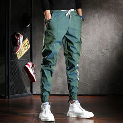 Threebooy Men's Cargo Pants Slacks Fashion Y2k Hip Hop Hiking Street Summer Outdoor Cheapest Stacked Joggers Cotton Emo Trousers Man