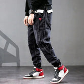 Threebooy Elastic Cropped Men's Jeans Stretch Man Cowboy Pants Trousers Black Oversize Korean Style Regular Fit Cheapest Casual Cheap Long