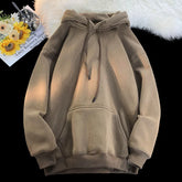 Threebooy 6 Color Autumn Hoodies Men Fashion Casual Hooded Sweatshirt Men Streetwear Hip Hop Loose Pullover Hoodie Mens Hoody M-3XL