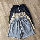 Threebooy Hiphop Leader Hip Hop Harem Cargo Skateboards Shorts Men Cotton Oversize OS Vintage Gothic Kanye West Track Unisex Pantalones