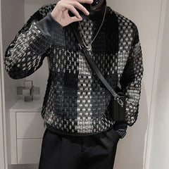 Threebooy Sweatshirt Handsome Long Sleeve New Style Trendy Brand Men Fashionable Casual Jacket Sweatshirts