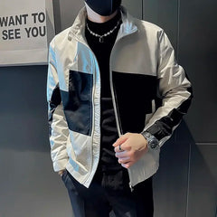 Threebooy New In Winter Sales Of Male Coats Stylish Joker Clothing Fashion Aesthetic Korean Reviews Many Casual Men's Bomber Jackets