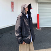 Threebooy Men's Summer Jackets Uv Blocking Clothes Hoodie Luxury Clothing Sunlight Zip Up Original Coats