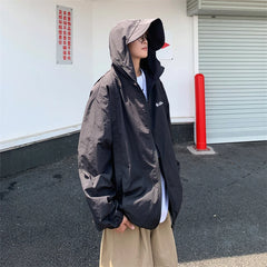 Threebooy Men's Summer Jackets Uv Blocking Clothes Hoodie Luxury Clothing Sunlight Zip Up Original Coats