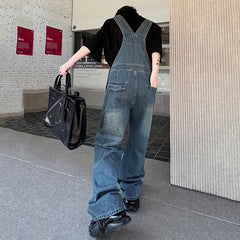 Threebooy Men's Icon Denim Overalls