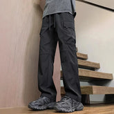 Threebooy American Fashion Brand Workwear Casual Pants for Men's Spring and Autumn New Loose Sports Straight Outdoor Charge Trousers