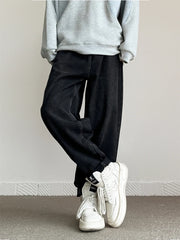 Threebooy Autumn New Baggy Harem Jeans Men Fashion Korean High Street Casual Denim Pants Streetwear Hip Hop High Quality Male Trousers