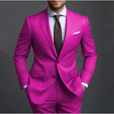 Threebooy Men's Adult Dress Wedding Groom Banquet Suit Temperament Business Suit