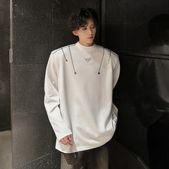 Threebooy High Quality Luxury Men's Knitted Pullover Autumn Winter O-Neck Striped Wool Sweater Casual Fashion Versatile Knitwear