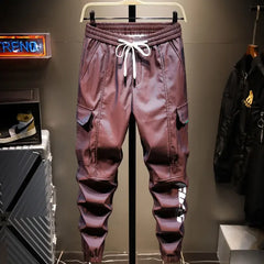Threebooy Men's Cargo Pants Slacks Fashion Y2k Hip Hop Hiking Street Summer Outdoor Cheapest Stacked Joggers Cotton Emo Trousers Man
