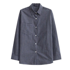 Threebooy New Fashion Men's Clothing Light Luxury Casual Textured Plaid Shirts Business Leisure Contrast Color Long Sleeve Cardigan Tops