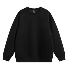 Threebooy Autumn Suede Hoodie Men Fashion Solid Color Casual Sweatshirt Men Streetwear Hip-hop Loose Pullover Hoodie Mens Hoody M-3XL