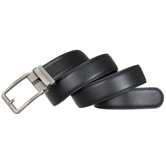 Threebooy 3.5cm Width Click Belts for Men Brand Designer Automatic Buckle Genuine Men's Jeans High Quality Waist Strap 90-130cm