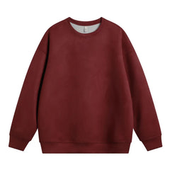 Threebooy Autumn Suede Hoodie Men Fashion Solid Color Casual Sweatshirt Men Streetwear Hip-hop Loose Pullover Hoodie Mens Hoody M-3XL