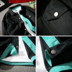 Threebooy Men's Coats Models Korean Popular Clothes Men Spring Jackets Harajuku Outerwear Original Clothing Style