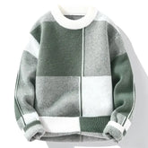 Threebooy Round Collar Crewneck Long Sleeve Thick Knitwear Original Autumnr and Winter Pullover Man Casual Y2k Knitted Sweaters for Men