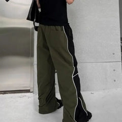 Threebooy Hippie Wide Loose Baggy Straight Summer Casual Pants Man Hip Hop Trousers for Men Thin Mens Clothing Harajuku Fashion New in Y2k