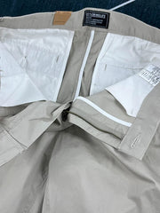 Threebooy Spring Autumn Pure Cotton Straight Leg Casual Pants Men's American Retro Color Slim Fit Workwear High End Nine Points