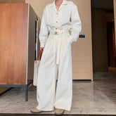 Threebooy Men's Large-size Casual Suit Spring Summer High-end Shirt Tracksuit Men Women's Casual Sports Cleanfit Korean 2pcs Set