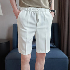 Threebooy Men Summer High Quality Casual Shorts/Male Loose Elastic Waistline Harlan Shorts New Style Beach Shorts