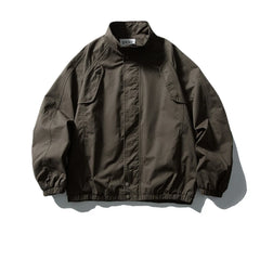 Threebooy Vintage Splicing Cargo Jackets Mens Streetwear Punk Y2k Casual Coats Harajuku Loose Hip Hop Japan Style Jackets Male