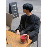 Threebooy Men's Casual Luxury Jacket High Street Button Down O Neck Long Sleeve Solid Color Retro Texture Coat Autumn Korean New