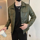 Threebooy Men's Suit Jackets Slim Fit Cropped Short Thin Coat Trendy Elegant Handsome Original Male Blazer High Quality Single Models
