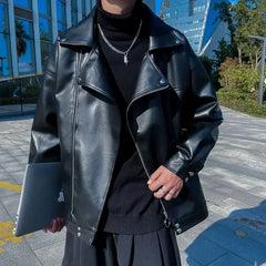 Threebooy Coat New In Men's Suit Jackets Spring Autumn Male Leather Blazer Fashionable Fashion Luxury Designer Korean Style Clothes