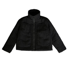 Threebooy Dark Short Cotton Padded Jacket Winter Men Loose Stand Collar Parkas Light Thin Coats