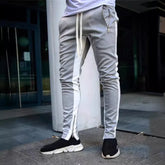 Threebooy Spring New Men's Fashion Leisure Sports and Fitness Pants Fashion Hip Hop Jogging Pants Streetwear Elastic Sports Pants