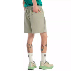Threebooy Loose Running Shorts Men Training Quick Dry Fitness Gym Sport Shorts With zipper Pocket Outdoor Street Jogger fifth pants