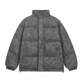 Threebooy Winter Jackets Men Casual Loose Parkas Male Thicken Warm Stand Collar Winter Coats Man