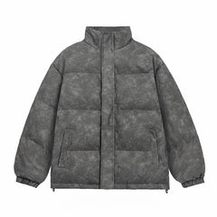 Threebooy Winter Jackets Men Casual Loose Parkas Male Thicken Warm Stand Collar Winter Coats Man