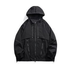 Threebooy Men's Clothing Harajuku Outerwear Men's Coats Models 2024 Man Hoodie Hooded Jackets Korean Popular Clothes Loose Fitting Spring