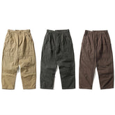 Threebooy Mens Ripped Hole Cargo Pants Harajuku Baggy Casual Lumberjack Trousers Men Streetwear Vintage Splicing Cotton Wide Leg Pant Male