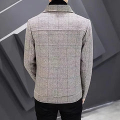 Threebooy Man Coat Stylish Jacket for Men Winter Sales Of Slim Fit Luxury Designer Y2k Aesthetic Cheap Clothes Offer Sale