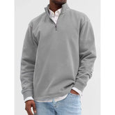 Threebooy Fashion Men's Sweatshirt Autumn Long Sleeved Street Zipper Pullover Oversized Clothing For Men Tees Fashion Casual Sportswear