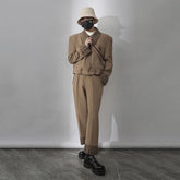 Threebooy Men's Casual 2-Piece Set