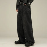 Threebooy Casual 90s Streetwear Autumn and Winter American Niche Loose Pants Men's High-end plus Size Jeans