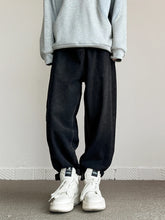 Threebooy Autumn New Baggy Harem Jeans Men Fashion Korean High Street Casual Denim Pants Streetwear Hip Hop High Quality Male Trousers