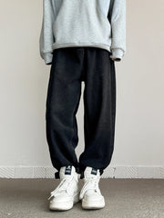 Threebooy Autumn New Baggy Harem Jeans Men Fashion Korean High Street Casual Denim Pants Streetwear Hip Hop High Quality Male Trousers