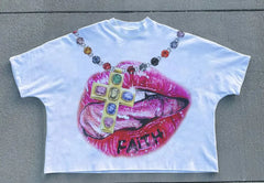 Threebooy New Oversized T Shirt Vintage Hip Hop Y2k Graphic T Shirts Harajuku Gothic Printed Top Men and Women Casual Tops Streetwear